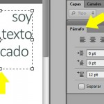 Cómo justificar textos con photoshop