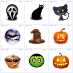 iconos de halloween