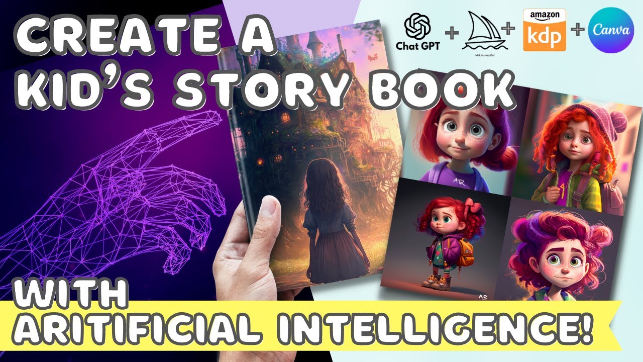 How to Create a Children’s Book Using ChatGPT and Midjourney AI EASY